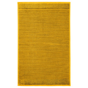 ALSTERN Bath mat, golden-yellow, 50x80 cm