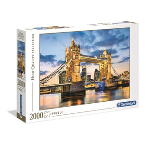 Clementoni Jigsaw Puzzle HQ Collection Tower Bridge at Dusk 2000pcs 10+