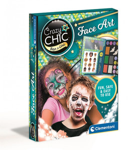 Clementoni Crazy Chic Face Art 6+
