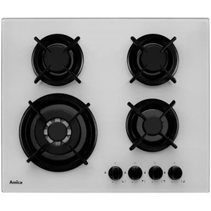 Amica Gas Hob on Glass PG6411SRW