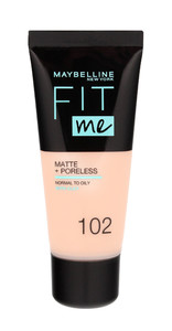 Maybelline Fit Me! Foundation Matte + Poreless no. 102 Fair Ivory 30ml