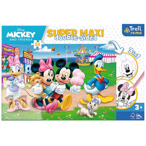 Trefl Primo Super Maxi Children's Puzzle 3in1 Mickey and Friends 24pcs 3+