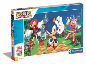 Clementoni Children's Puzzle Maxi Sonic 104pcs 4+