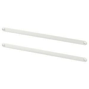 HJÄLPA Suspension rail, white, 55 cm