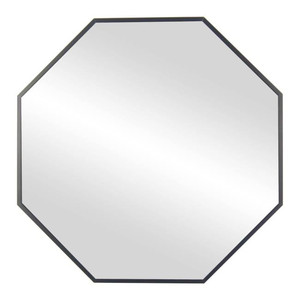 Sepio Octagon Mirror, 60x60 cm, black