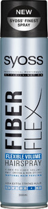 Schwarzkopf Syoss Fiber Flex Hair Spray Extra Strong Flexible Volume 300ml