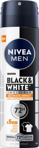 NIVEA MEN Black & White Ultimate Impact 72h Anti-perspirant Deodorant Spray