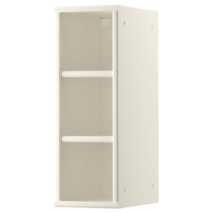 TORNVIKEN Open cabinet, off-white, 20x37x60 cm