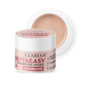 CLARESA Builder Gel UV/LED Soft&Easy - Champagne 12g