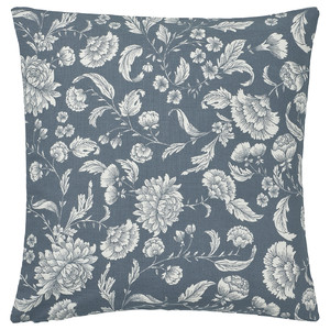 IDALINNEA Cushion cover, dark grey-blue, 50x50 cm