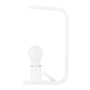 GoodHome Table Lamp Darrah E27, white