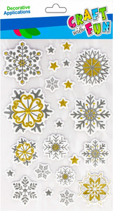 Christmas Stickers Stars 23pcs