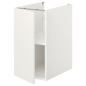 ENHET Bc w shlf/door, white, 40x60x75 cm