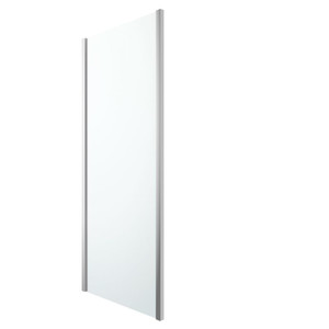 Shower Panel Wall Easy-in 100 cm, chrome/transparent