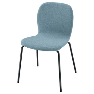 KARLPETTER Chair, Gunnared light blue/Sefast black