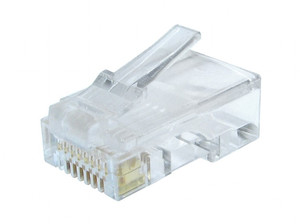 Gembird Modular Plug 8P8C for Solid CAT6 LAN Cable, 100pcs