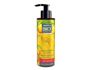 VENITA Bio Natural Care Smoothing Hand Cream Juicy Mango 95% Natural Vegan 100ml