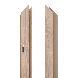 Adjustable Door Frame Jamb 80-100 mm, left, sonoma oak