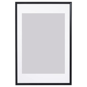 KNOPPÄNG Frame, black, 61x91 cm