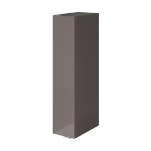 GoodHome Bathroom Wall Cabinet Imandra Slim 20 x 90 x 36 cm, anthracite