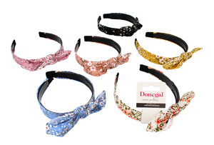 Hairband, assorted colours, 1pc