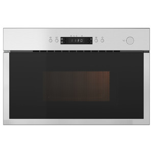 MATÄLSKARE Microwave oven, stainless steel colour