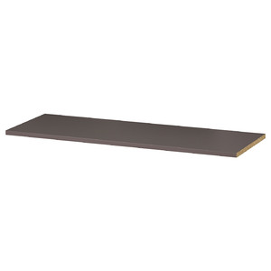 KOMPLEMENT Shelf, dark grey, 100x35 cm