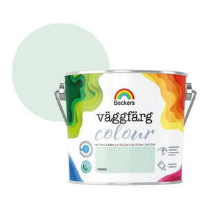 Beckers Matt Latex Paint Vaggfarg Colour 2.5l clarity