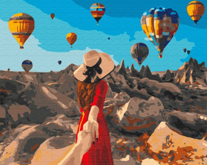 Symag Painting by Numbers A Traveler from Cappadocia 14+