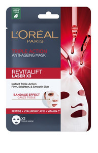 L'Oreal Revitalift Laser Triple Action Anti-Ageing Sheet Mask
