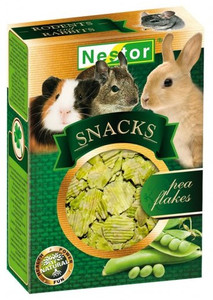 Nestor Snacks for Rodents - Pea Flakes 45g