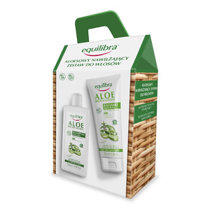 Equilibra Aloe Gift Set for Hair Care - Shampoo & Conditioner