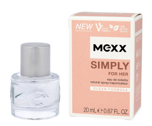 Mexx Simply for Her Eau de Toilette Vegan 20ml