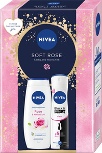 NIVEA Soft Rose Skincare Moments Gift Set