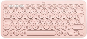 Logitech Light Portable Wireless Keyboard for Mac K380, pink