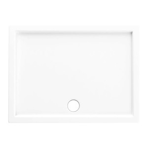 Acrylic Shower Tray Lena 70 x 120 x 14 cm, white