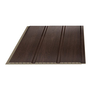 Composite Soffit Poliprofile 2700 x 300 mm, walnut, 4.05 m2, 5-pack