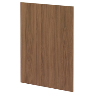 METOD 1 front for dishwasher, Tistorp brown walnut effect, 60 cm