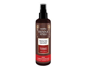 VENITA Henna Style Spray Hairspray 250 C Thermal Protection Termo 200ml