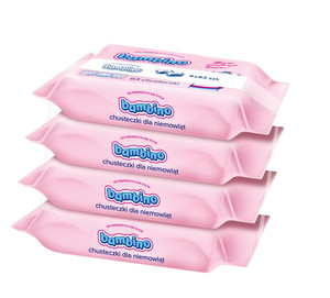 Bambino Baby Wipes 4x63pcs