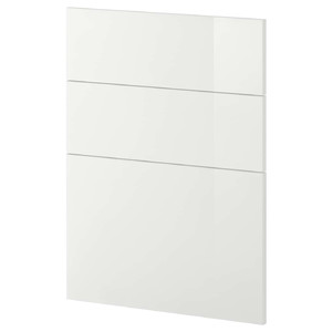 METOD 3 fronts for dishwasher, Ringhult white, 60 cm