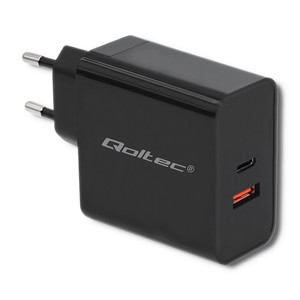 Qoltec Charger 63W 5-20V 1.5-3A USB C