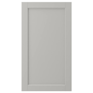 LERHYTTAN Front for dishwasher, light grey, 45x80 cm