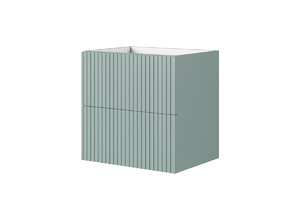 Wall-mounted Wash-basin Cabinet MDF Nicole 60cm, sage