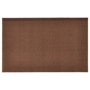 KLAMPENBORG Door mat, indoor, brown, 35x55 cm