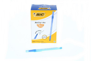 BIC Pen Round Stic Classic 60pcs, blue