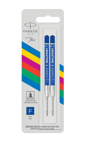 Parker QUINKflow Ballpoint Refill Blue 0.5 2pcs