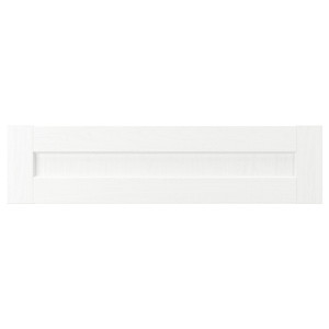 ENKÖPING Drawer front, white wood effect, 80x20 cm