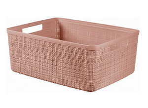Curver Storage Basket M 12l, powder pink