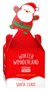 VENUS Xoxo Gift Set - Winter Wonderland Jelly Bath & Shower Santa Claus